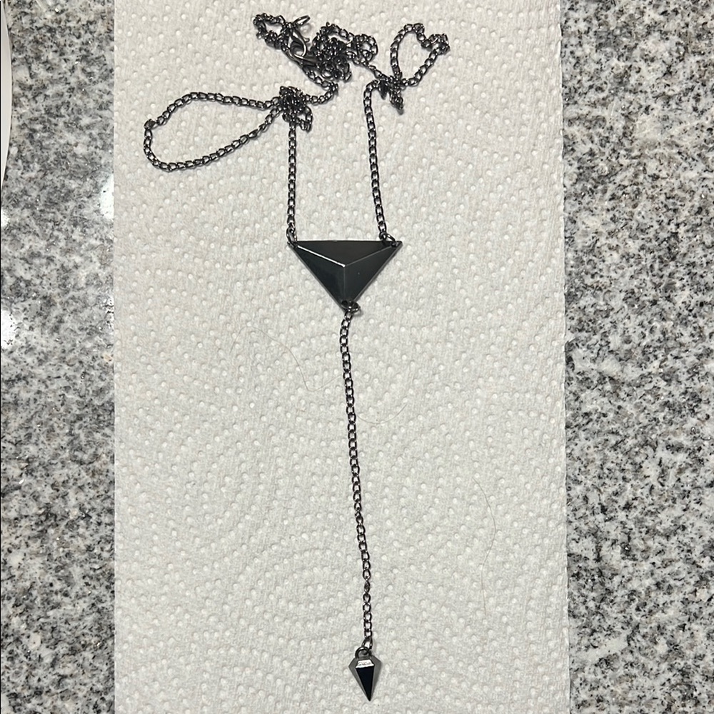 Elegant Black Pendant Necklace